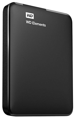 Внешний жесткий диск HDD Western Digital WD Elements Portable 2 TB (WDBU6Y0020BBK-EESN) (WDBU6Y0020BBK-WESN)