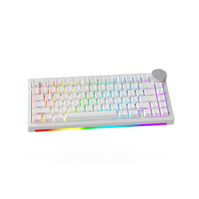 Клавиатура Ajazz AK820 V2, Ice Island Switch, White (AK820V2/Island/White)