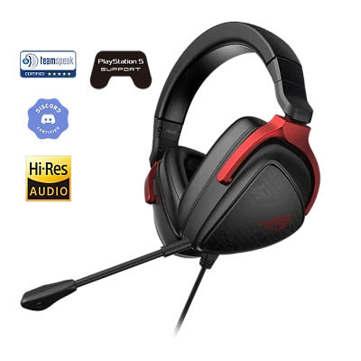 Гарнитура ASUS ROG Delta S Core, Black-Red (90YH03JC-B1UA00)