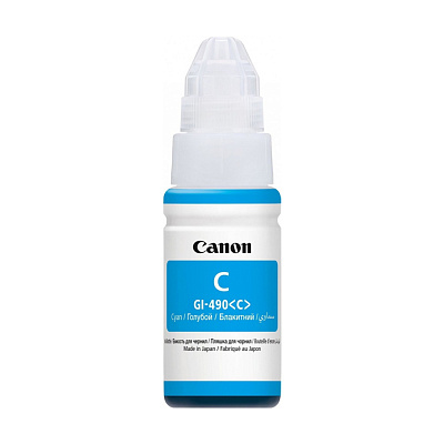 Чернила Canon INK GI-490 Cyan (0664C001)