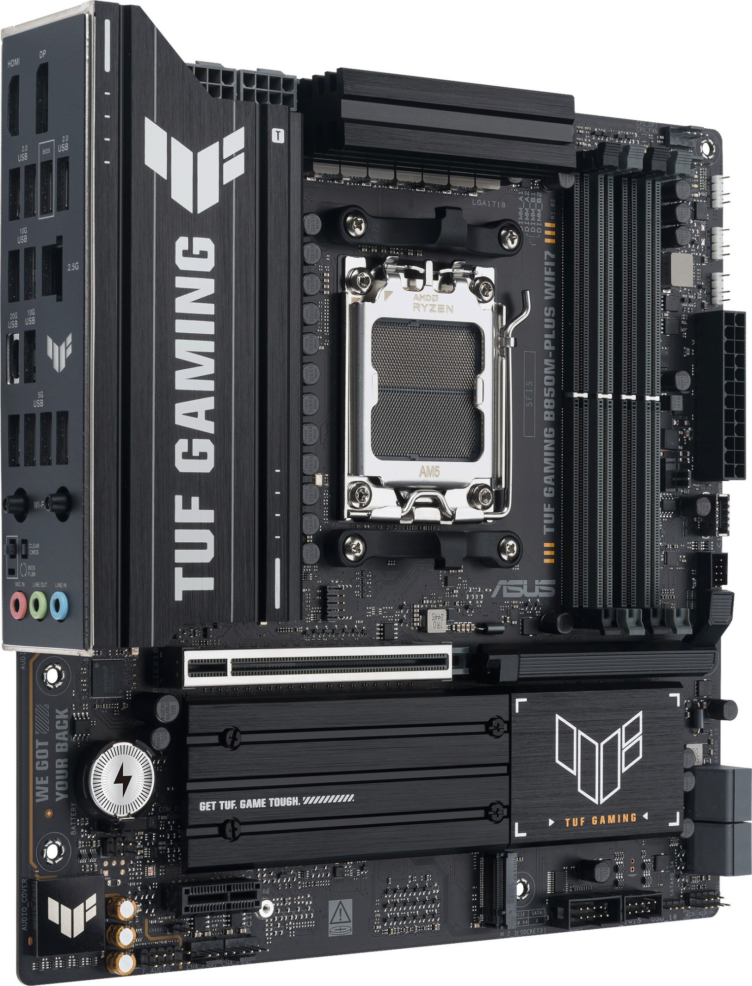 Материнская плата ASUS TUF GAMING B850M-PLUS WIFI7 (TUF GAMING B850M-PLUS WIFI7)