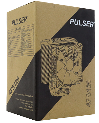 Вентилятор для процессора Pulser 4PS120 (4PS120)