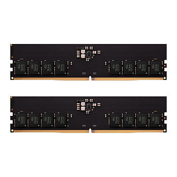 Оперативная память Team Group ELITE DDR5 32GB Kit (2x16GB) 6400MHz (TED532G6400C52DC01)