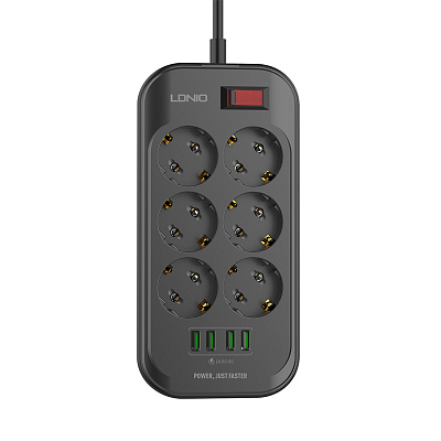 Сетевой фильтр LDNIO Defender SE6403 6 розеток 4 (SE6403)