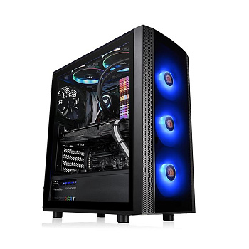 Компьютерный корпус Thermaltake Versa J25 TG RGB без Б/П (CA-1L8-00M1WN-01)