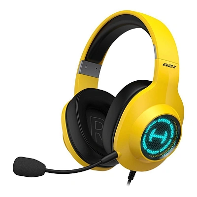 Гарнитура Edifier G2 II, 2.5m, USB, RGB, Yellow (G2 II/YELLOW)