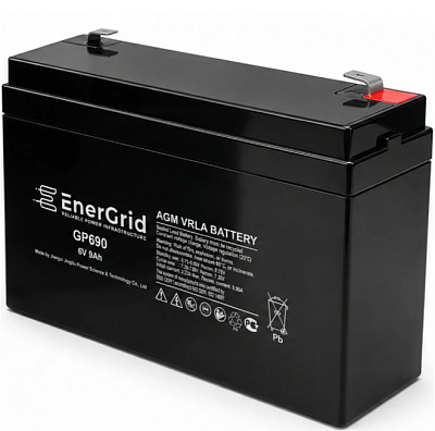 Аккумулятор EnerGrid GP690, 6В 9Ач (EnerGrid GP690)