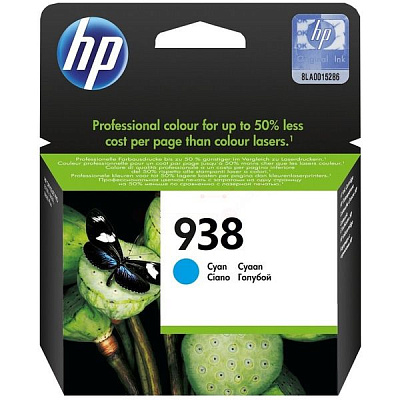 Оригинальный струйный картридж HP 938 голубой (4S6X5PE)