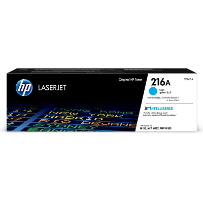 Лазерный картридж HP 216A голубой (W2411A)