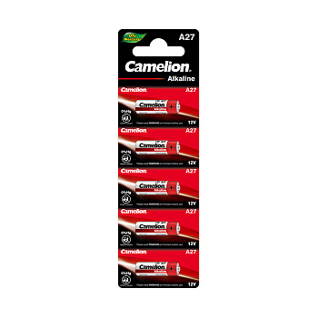 Батарейка CAMELION Alkaline A27-BP5 (A27-BP5)