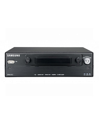 Samsung SRM-872P 8-канальный сетевой видеорекордер с PoE (SRM-872P/AJ)