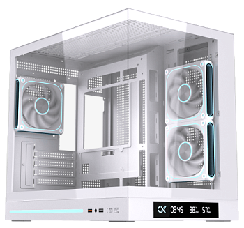 Компьютерный корпус Xigmatek Cloud M DGT 3AF Arctic (EN49644)