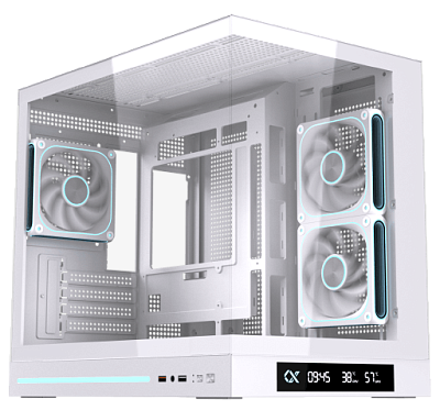 Компьютерный корпус Xigmatek Cloud M DGT 3AF Arctic (EN49644)