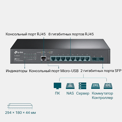 Коммутатор TP-Link SG3210 (SG3210)