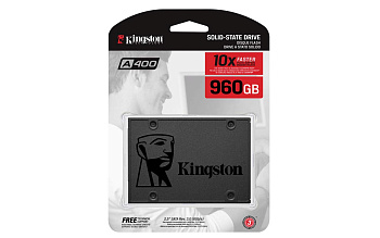 Твердотельный накопитель 960GB SSD Kingston A400 SA400S37/960G 2.5" SATAIII R500MB/s W450MB/s (SA400S37/960G)