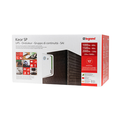 Источник бесперебойного питания Legrand Keor SP 1500 ВА (Keor SP 1500 ВА (310190))