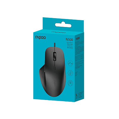 Компьютерная мышь Rapoo N500 Чёрный (N500 Black)