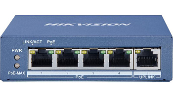 Коммутатор Hikvision DS-3E0505P-E/M (DS-3E0505P-E/M) Коммутатор Hikvision DS-3E0505P-E/M (DS-3E0505P-E/M)