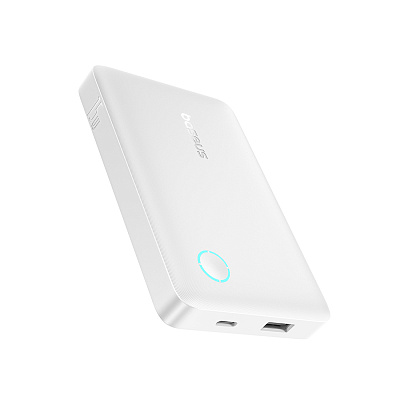 Портативный внешний аккумулятор Baseus EnerFill FP11, 10000mAh 15W - White (P1008210C213-00)