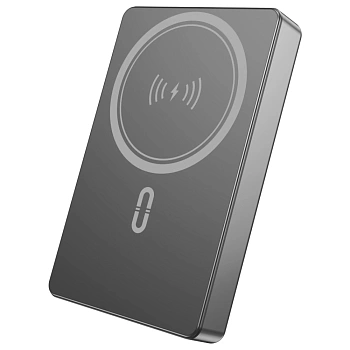 Портативный внешний аккумулятор Power Bank ARG 10000mAh Gray Wireless ARGWG10 (ARGWG10)