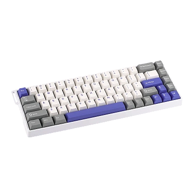 Клавиатура AULA WIN68, Magnetic, Gray Wood switch, White-Blue-Purple (WIN68HE MAX GWB)