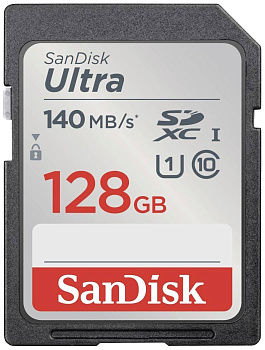 Карта памяти Sandisk Ultra 128GB SDXC (SDSDUNB-128G-GN6IN)