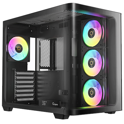 Корпус Ocypus Iota C70 BK Curve ARGB Digital (Iota-C70-BKD400CD-GL)
