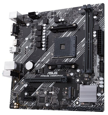 Материнская плата ASUS PRIME A520M-K AMD A520 AM4 2xDDR4 4xSATA3 RAID M.2 D-Sub HDMI mATX (PRIME A520M-K)