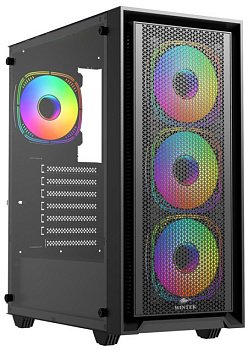 Корпус Wintek Apollo 802-B-M TG, чёрный (802-B-M TG)