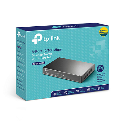 Коммутатор TP-Link TL-SF1008P (TL-SF1008P)