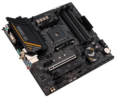 Материнская плата ASUS TUF GAMING B550M-PLUS WIFI II AM4 4xDDR4 4xSATA3 RAID 2xM.2 HDMI DP mATX (TUF GAMING B550M-PLUS WIFI II)
