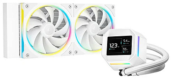 Кулер с водяным охлаждением Deepcool LM240 WH (R-LM240-WHDMMC-1)