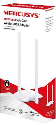 Сетевая карта Mercusys MW300UH, 300 Мбит/с (MW300UH(EU) V1.0/MW300UH(EU) V2.0)