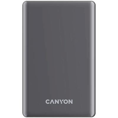 Power Bank CANYON OnPower 505 slim Magnetic 5000 mAh PD20W Dark Grey (CNS-CPB505DG)
