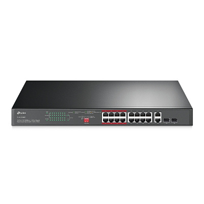 Коммутатор TP-Link TL-SL1218MP (TL-SL1218MP(UN) V2.2/TL-SL1218MP(UN) V4.0)