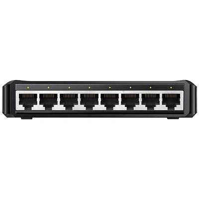 Коммутатор гигабитный  8-портовый CUDY GS108D  (GS108D)