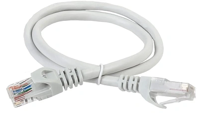 Патч-корд  MOLEX Cat.5e U/UTP, LS0H, 0,5 м, серый (PCD-01000-0E)
