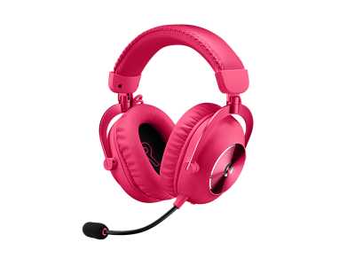 Беспроводная гарнитура Logitech G PRO X 2 lightspeed, розовый (MAGENTA) 981-001275 (981-001275)
