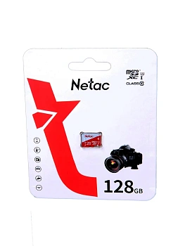  Карта памяти MicroSD Netac P500 ECO MicroSDXC 128GB, Class 10 (NT02P500ECO-128G-S)