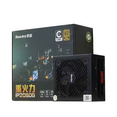 Блок питания Huntkey AI PC IP2050G, 2050W, 80+Gold, ATX (AI PC IP2050G)