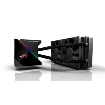 СЖО ASUS ROG RYUJIN 240, AIO, 2x120mm fan, 60mm fan, RGB, BOX (ROG RYUJIN 240)