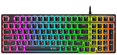 Клавиатура Acer Nitro OKW303 Silver  (ZL.KBDCC.01D)
