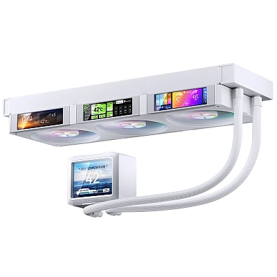 Кулер с водяным охлаждением Jonsbo TF3-360SCW White (TF3-360SCW White)