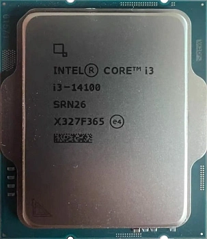 Процессор Intel Core i3 14100, LGA1700, OEM (i3-14100)
