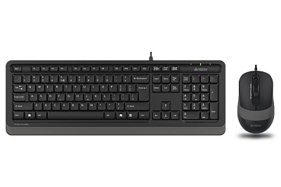 Клавиатура+мышь A4tech Fstyler F1010-GREY Fstyler USB (F1010-GREY Fstyler)