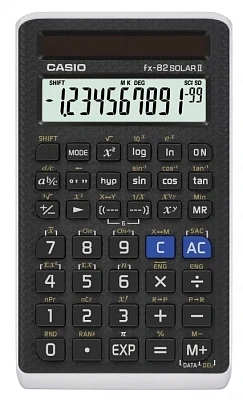 Калькулятор научный CASIO FX-82SOLARII-W-ETV (FX-82SOLARII-W-ETV)