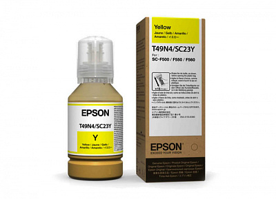 Контейнер с желтыми чернилами Epson C13T49N400 для SC-F500 (C13T49N400)