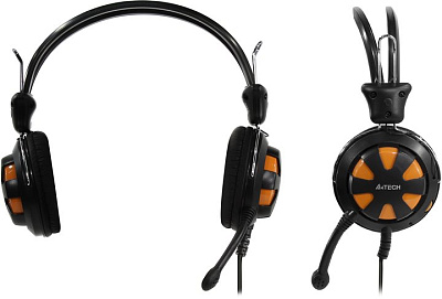 Гарнитура A4Tech HS-28 1.8m, Black (HS-28)