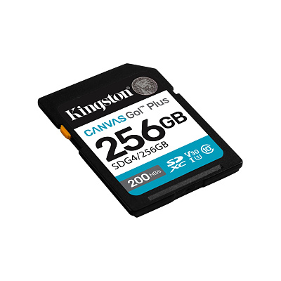 Карта памяти SD 256GB Class 10 U3 Kingston SDG4/256GB (SDG4/256GB)