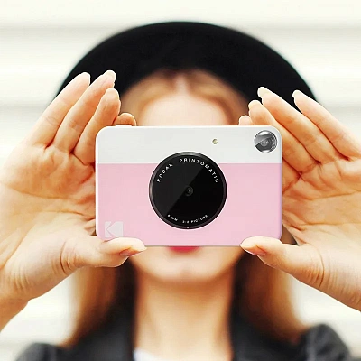 Фотоаппарат моментальной печати Kodak PRINTOMATIC розовый (RODOMATICPK)